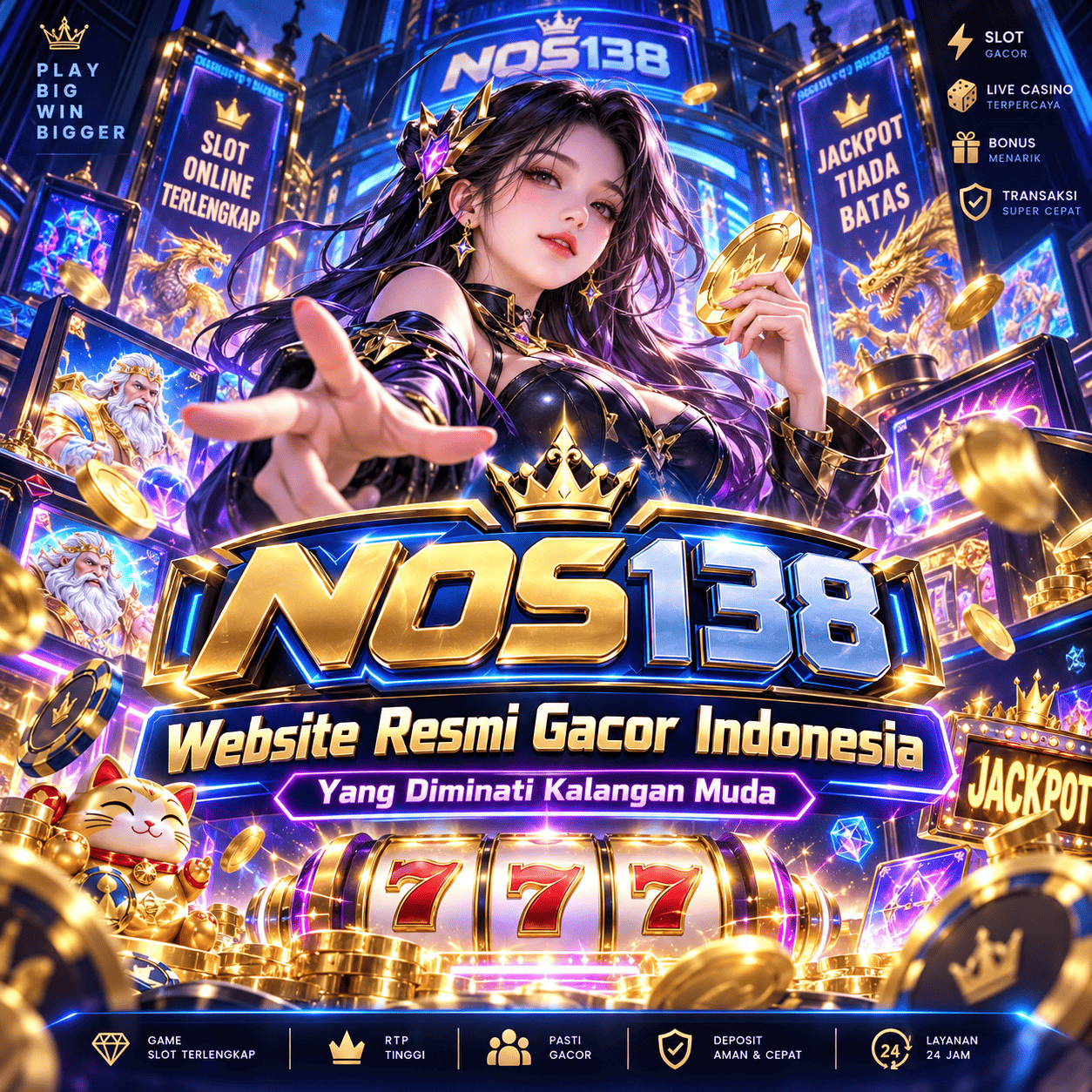 NOS138: Website Resmi Gacor Indonesia Yang Diminati Kalangan Muda